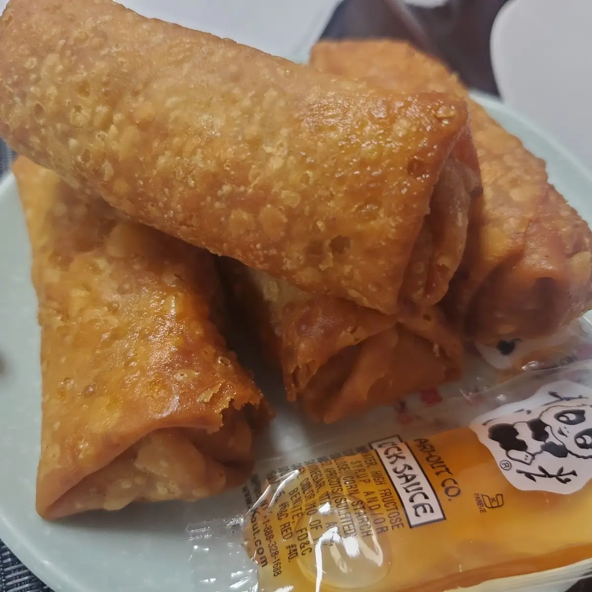 chicken egg roll 春卷